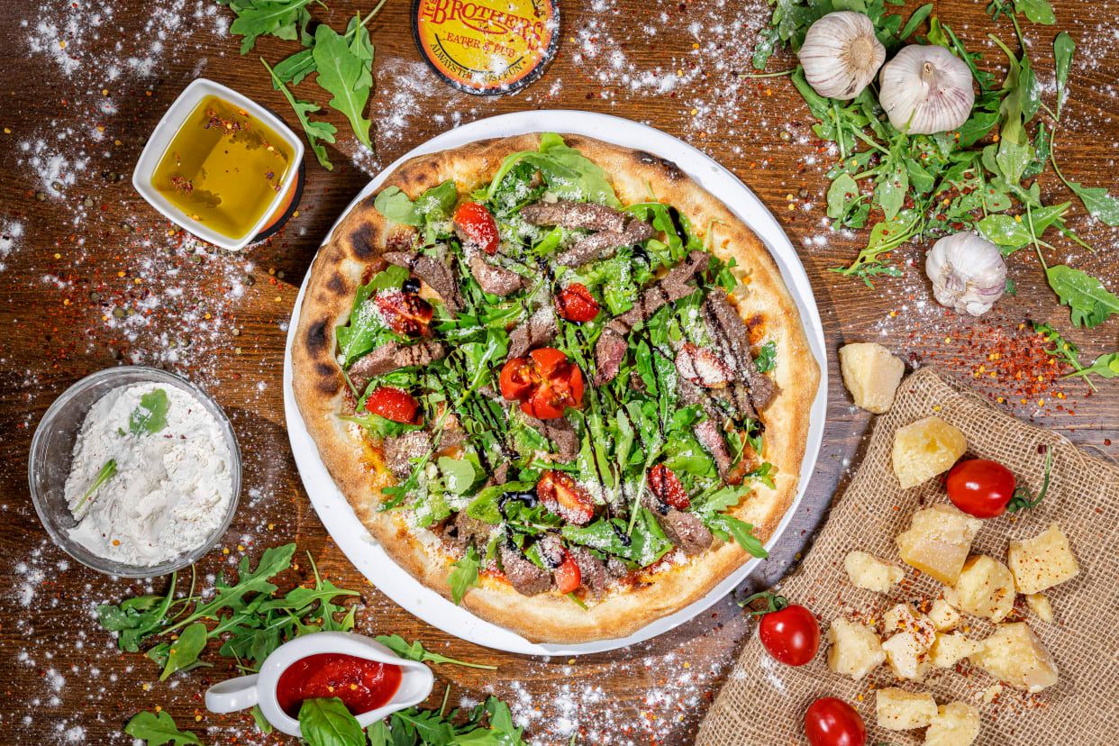 Pizza cu vita